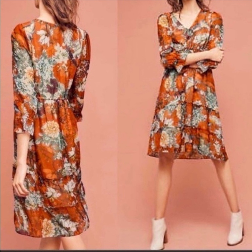 Hemant & Nandita  Zeri Floral boho dress 2